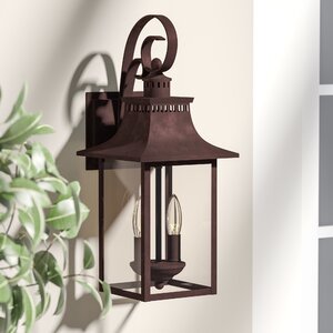 Tewksbury 2-Light Outdoor Wall Lantern