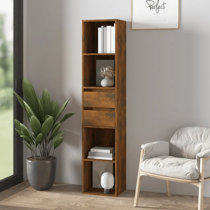 Oak Doors with Two Shelves 6 Layers with The Cabinet 2,A 4 Cubic Bookcase 