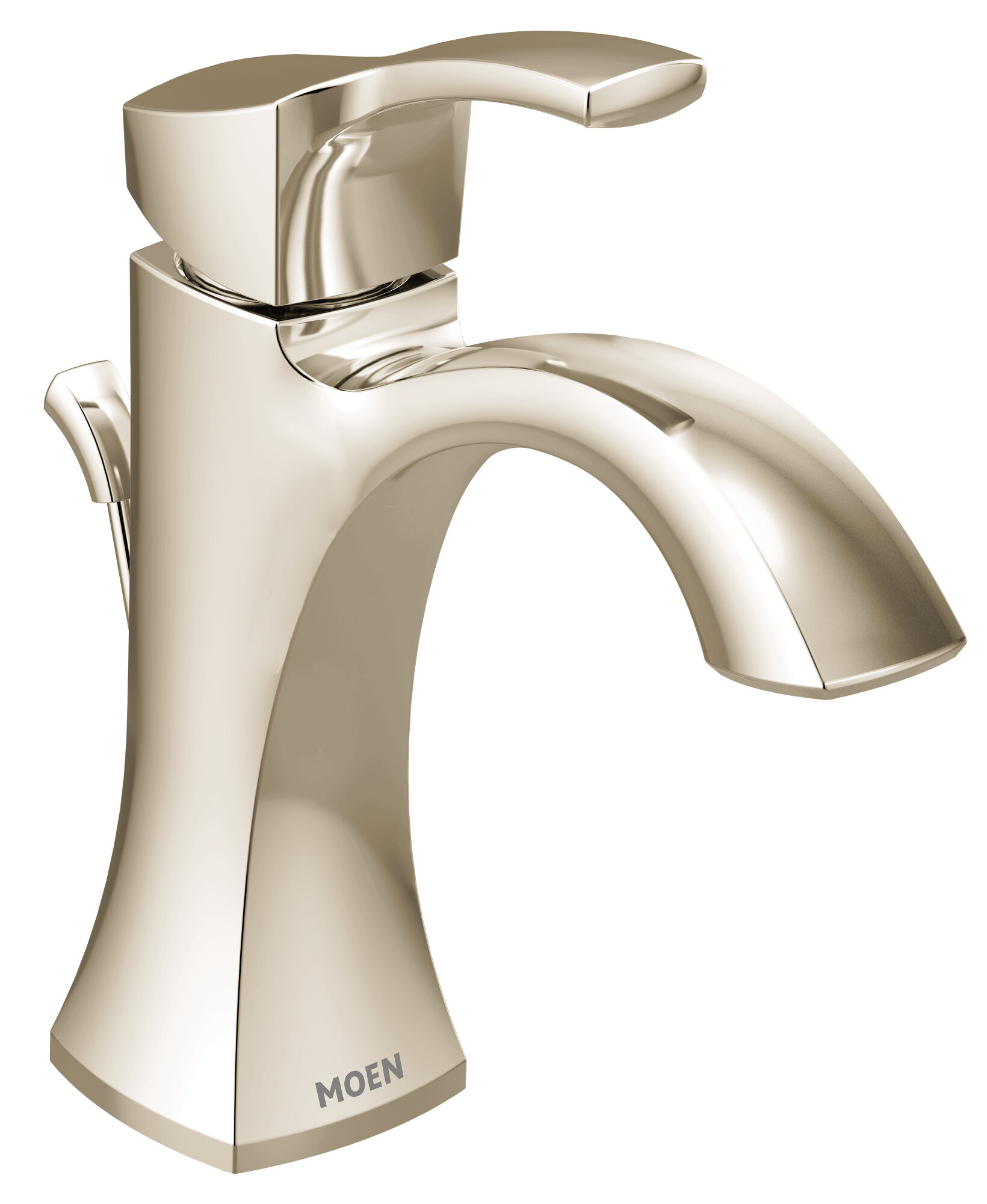 Moen Voss 1 Handle High Arc Bathroom Faucet With Drain Assembly