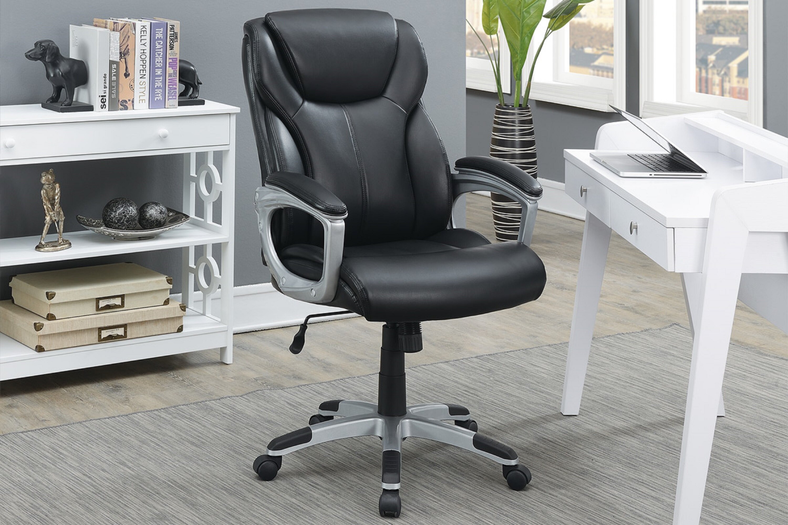 Details about   Home Office Chair  Ergonomic executive Computer Desk Seat Swivel Task Mesh Chair 