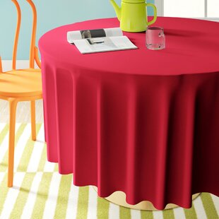 Fitted Round Sculptured Vinyl Table Cloth Cover Fits 47Inch To 59 Inch Round 