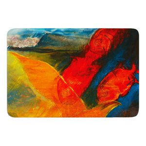 What's Beneath My Feet by Josh Serafin Bath Mat