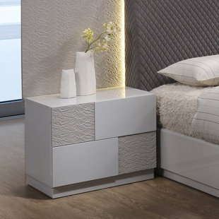 Go to store & view more images Lyset 2 Drawer Nightstand by Latitude Run
