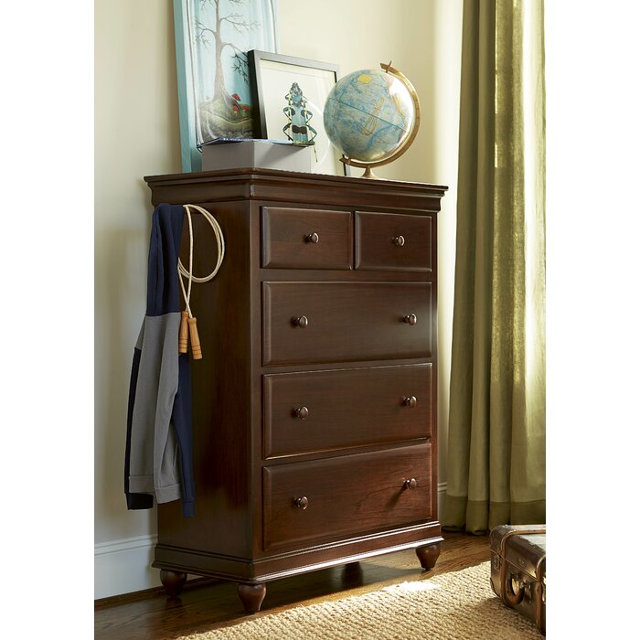 Harriet Bee Chassidy 5 Drawer Chest Wayfair