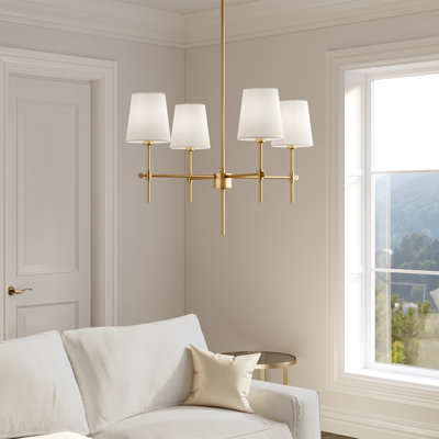 Agathon 4 - Light Shaded Classic / Traditional Chandelier