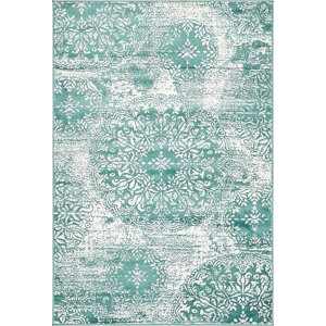 Brandt Turquoise Area Rug