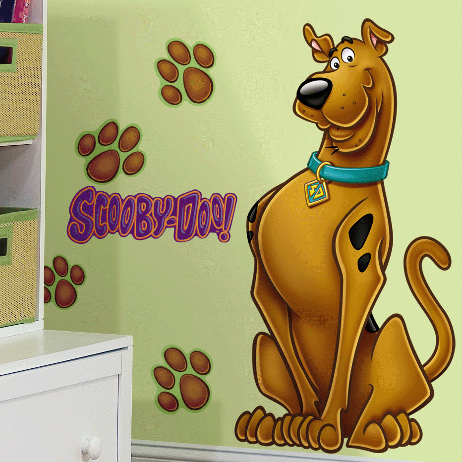 Harriet Bee Regalado Scooby Doo Giant Wall Decal Reviews Wayfair