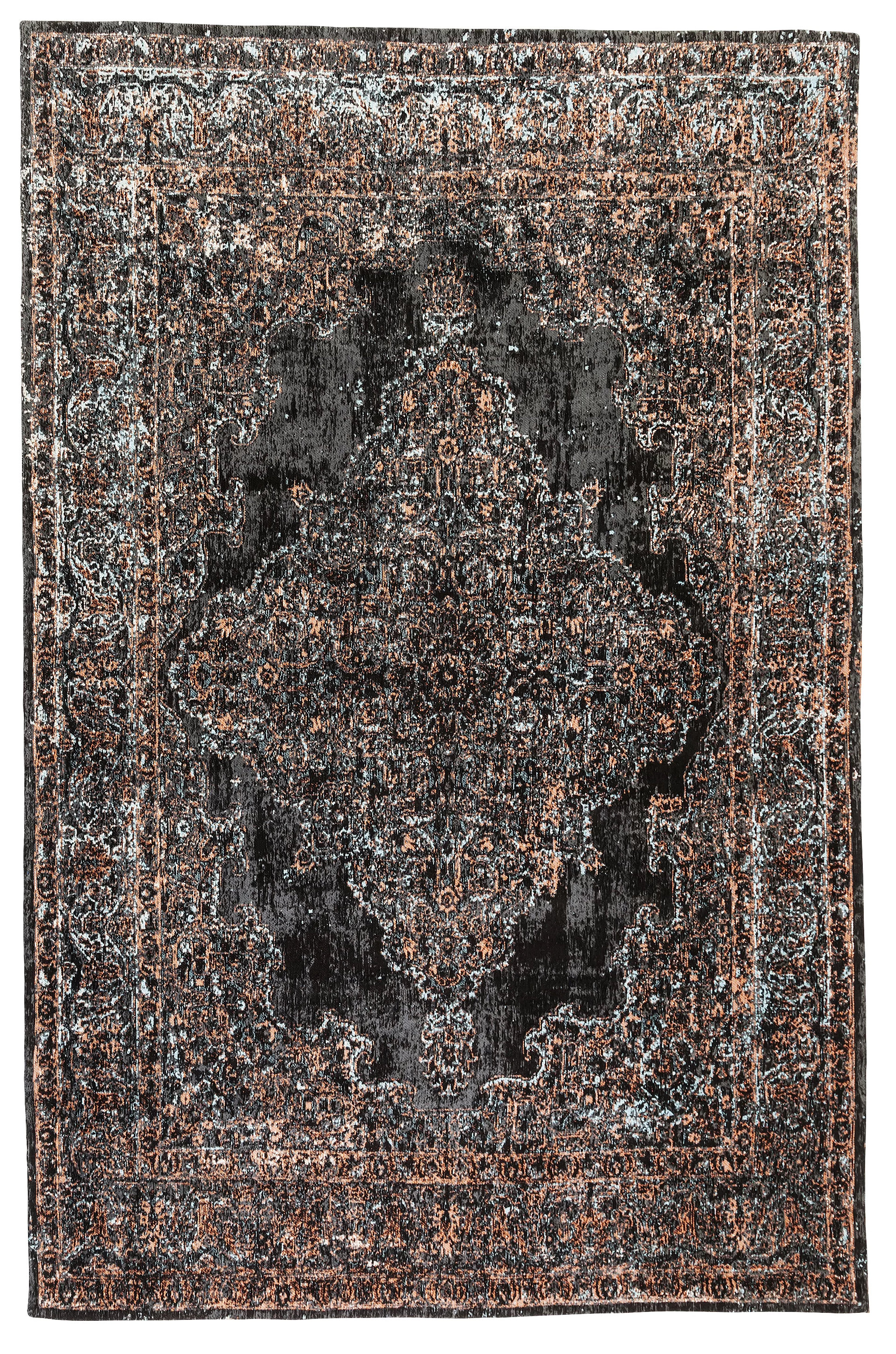 Kare Design Flachgewebe Teppich Kelim In Schwarz Wayfair De