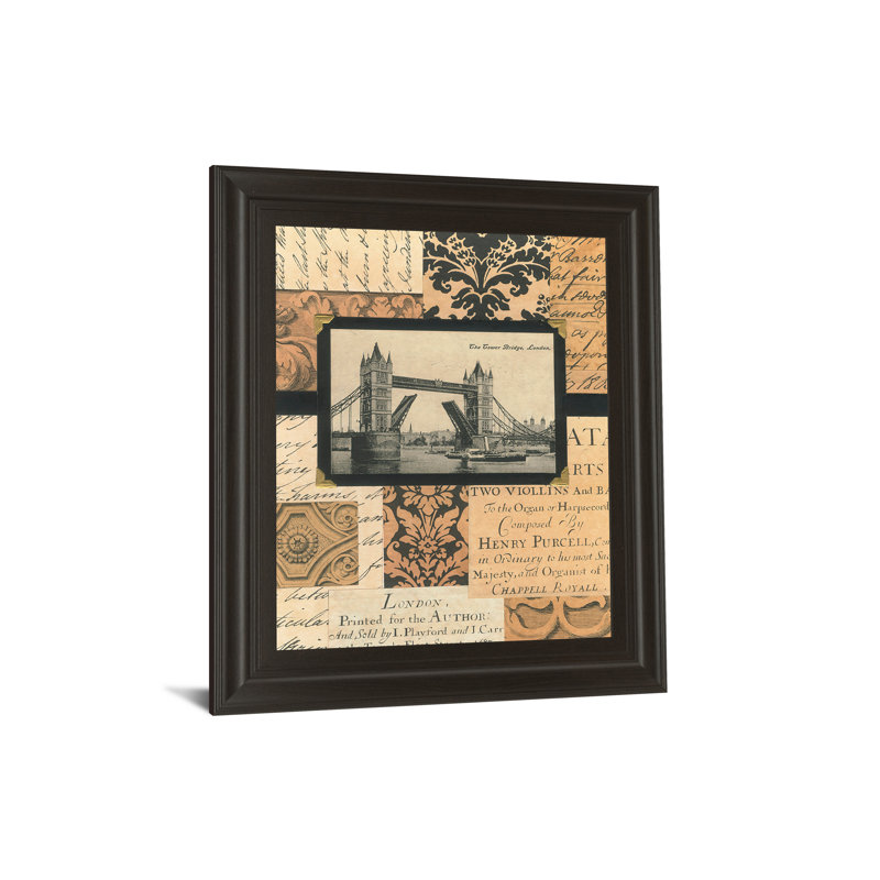Classyartwholesalers Travel Collage Ii By Gillian Fullard Framed