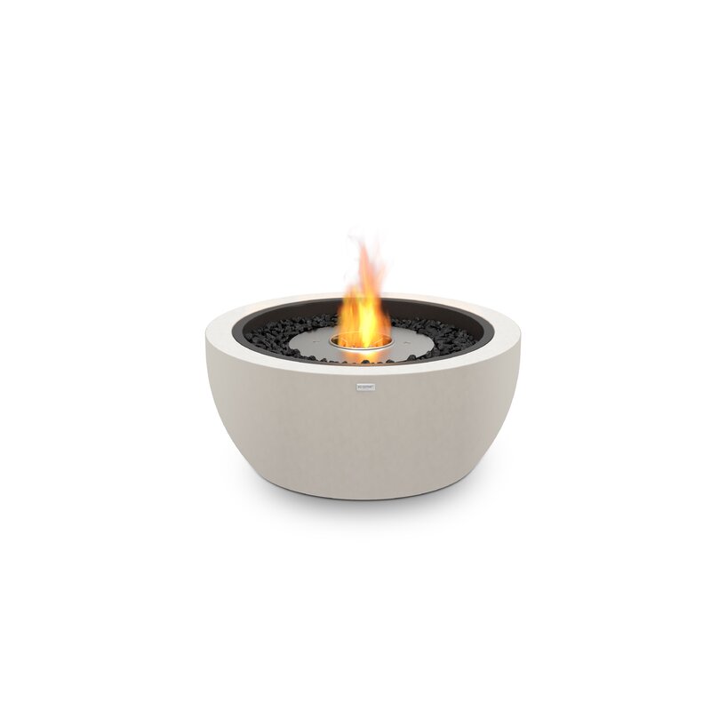 Ecosmart Fire Pod Freestanding Stainless Steel Bio Ethanol Fire