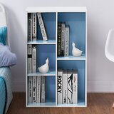 Navy Blue Bookshelf Wayfair