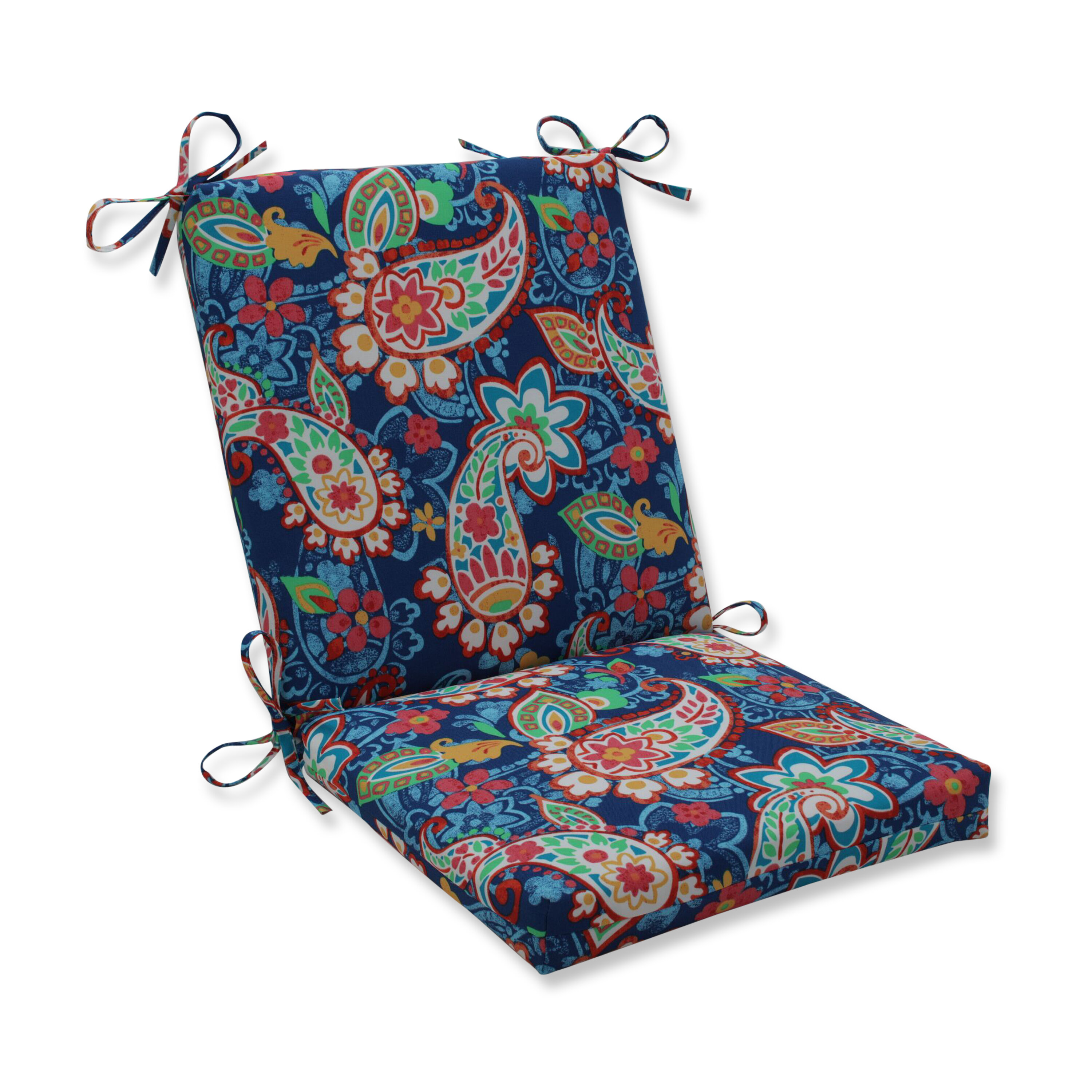 Winston Porter Paisley Party Indoor Outdoor Dining Chair Cushion Wayfair