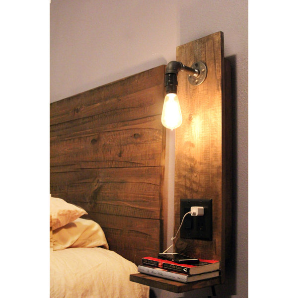 Wayfair Midwood Designs Rustic Floating Nightstand