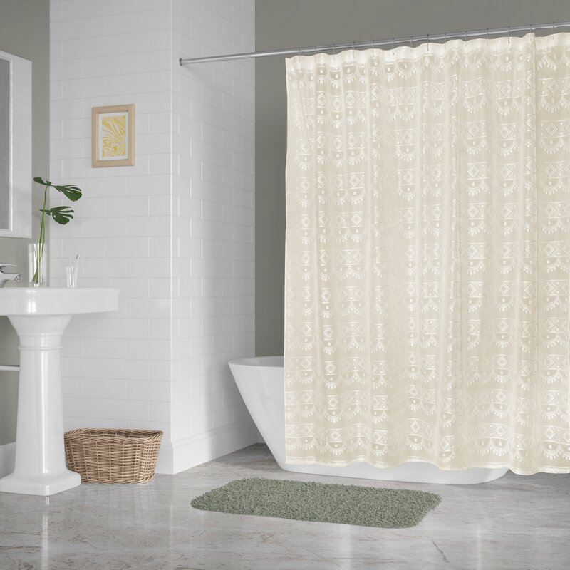 lace shower curtains