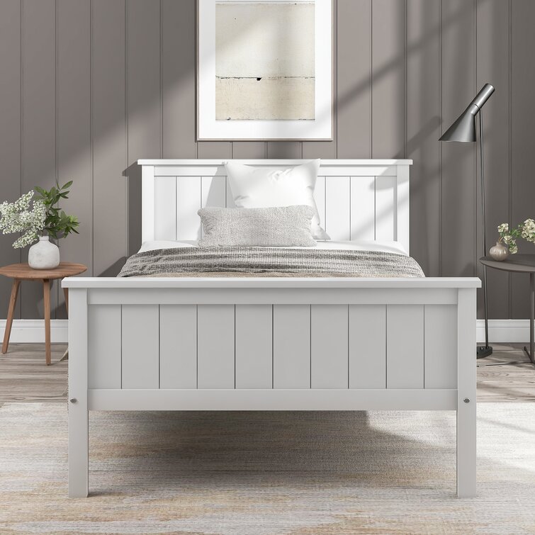 Three Posts Arcadia Solid Wood Bed & Reviews | Wayfair.co.uk