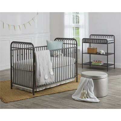 Monarch Hill Ivy 2 Piece Crib Set Little Seeds Color Gray