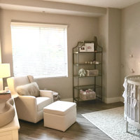 davinci adrian swivel glider