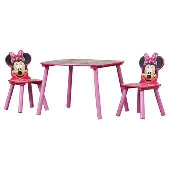 minnie mouse childrens table and chairs