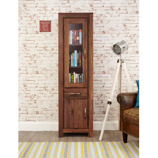 Narrow Display Cabinet Wayfair Co Uk Madelyn Display Cabinet