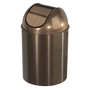 Mezzo Swing-Top Plastic 2.5 Gallon Trash Can