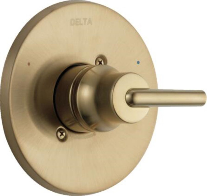 Trinsic Single-Function Valve Trim Kit, Shower Handle Trim kit Finish: Brilliance Champagne Bronze