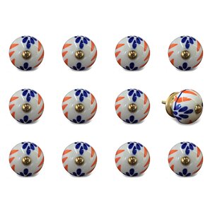 Handpainted Round Knob (Set of 12)