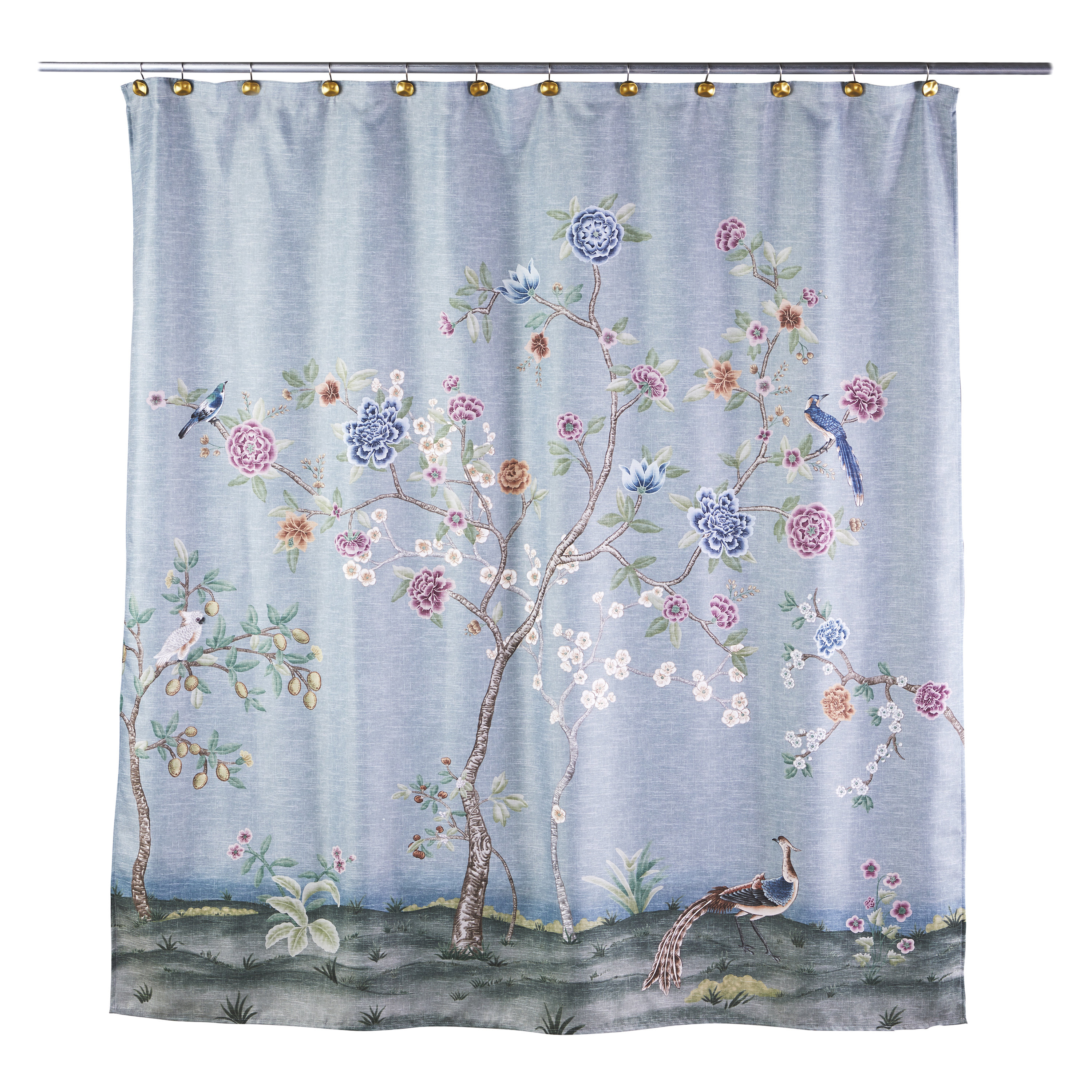 unique fabric shower curtains