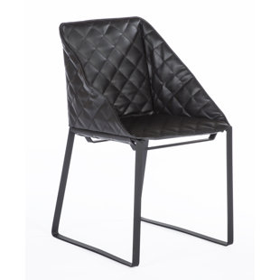 The Bailey Genuine Leather Upholstered Dining Chair By DCOR Design