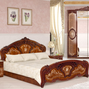 Bett Rosa von Interdesign