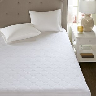 Woven Mattress Pad Antibacterial Hypoallergenic Fitted Edges 13" Comfort NEW! 