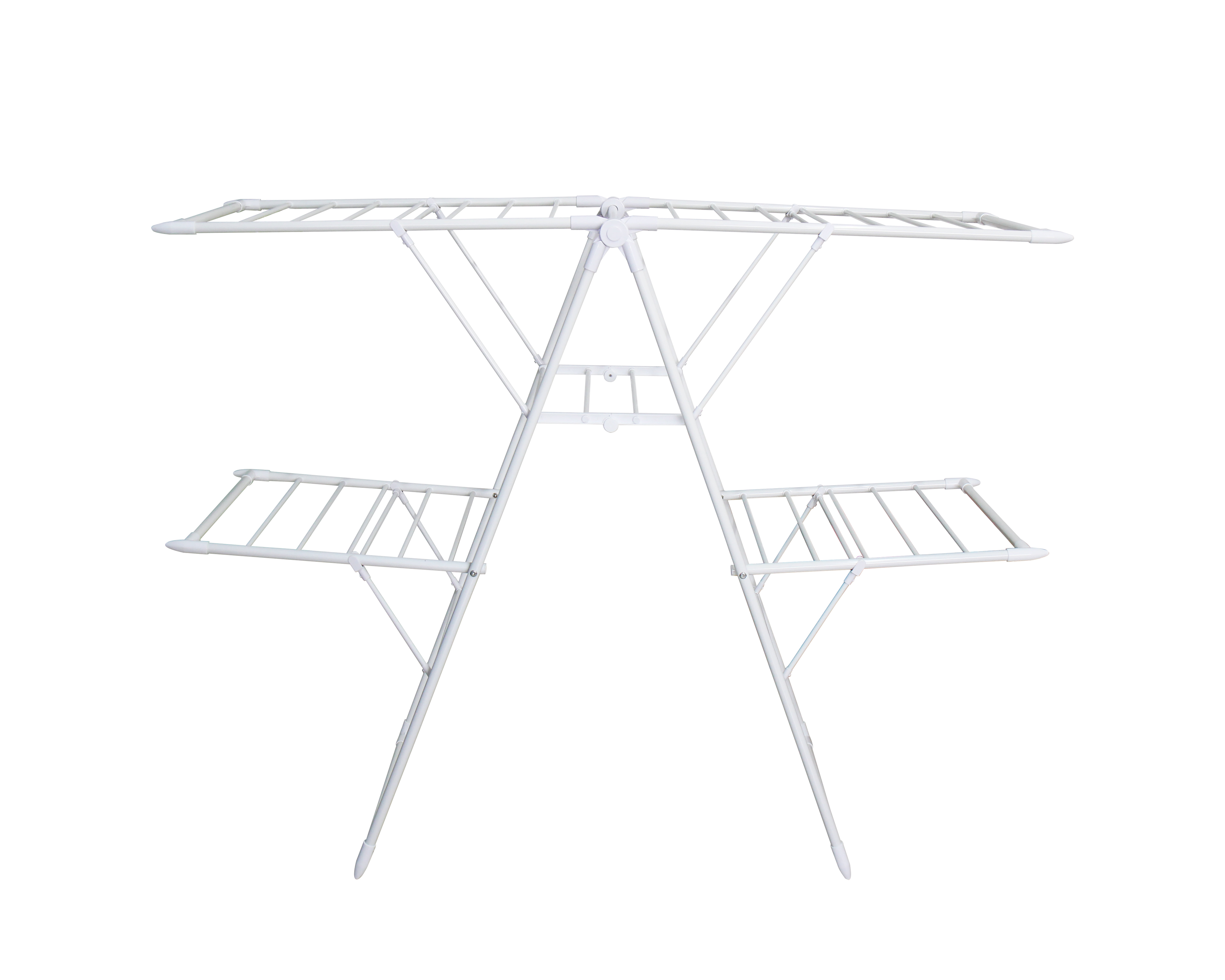 Rebrilliant Heavy Duty Adjustable Folding Drying Rack & Reviews Wayfair