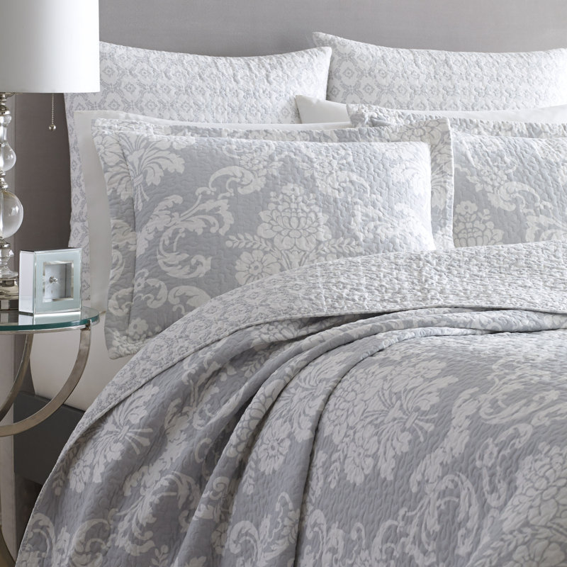 Laura Ashley Home Venetia 100 Cotton Reversible Quilt Set By Venetia 100 Cotton Reversible Quilt Set By Laura Ashley Home