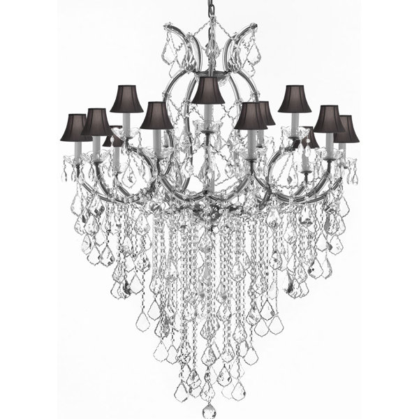 Astoria Grand Alvarado 16 Light Shaded Classic Traditional Chandelier Wayfair