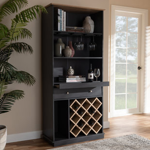 Go to store & view more images Winston Porter Falcon Bar with Wine Storage