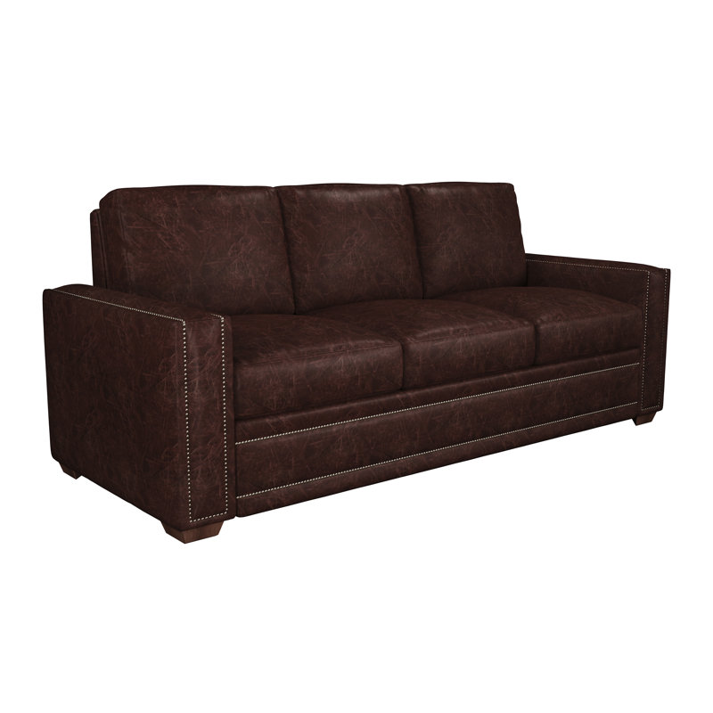 Westland And Birch Dallas Leather Sofa Bed Wayfair Birch Dallas Leather Sofa Bed