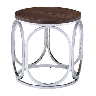 Gahanna Round End Table by Ivy Bronx Spacial Price