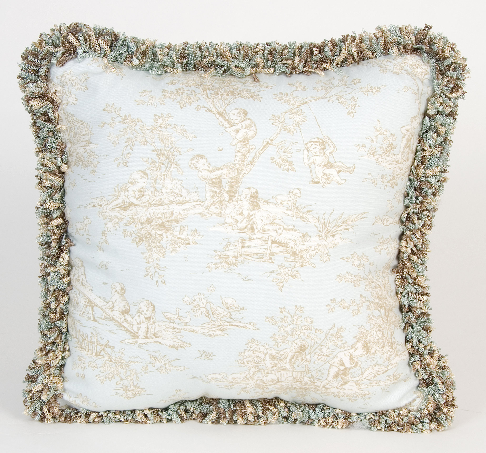 Harriet Bee Stcyr Toile Throw Pillow Wayfair