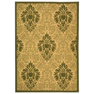 Jarrow Natural/Olive Outdoor Rug