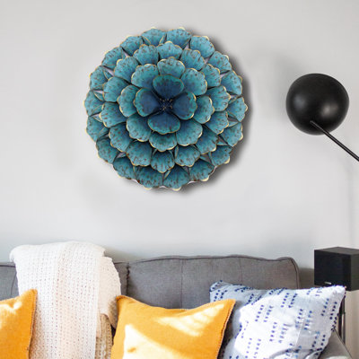 Flower Metal Wall Décor