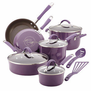 Cucina 12 Piece Non-Stick Stainless Steel Cookware Set