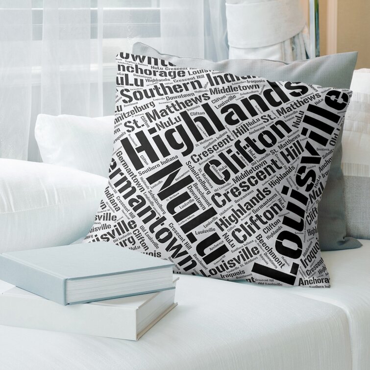ArtVerse Katelyn Smith 40 x 40 Floor Double Sided Print with Concealed Zipper & Insert New York Pillow 