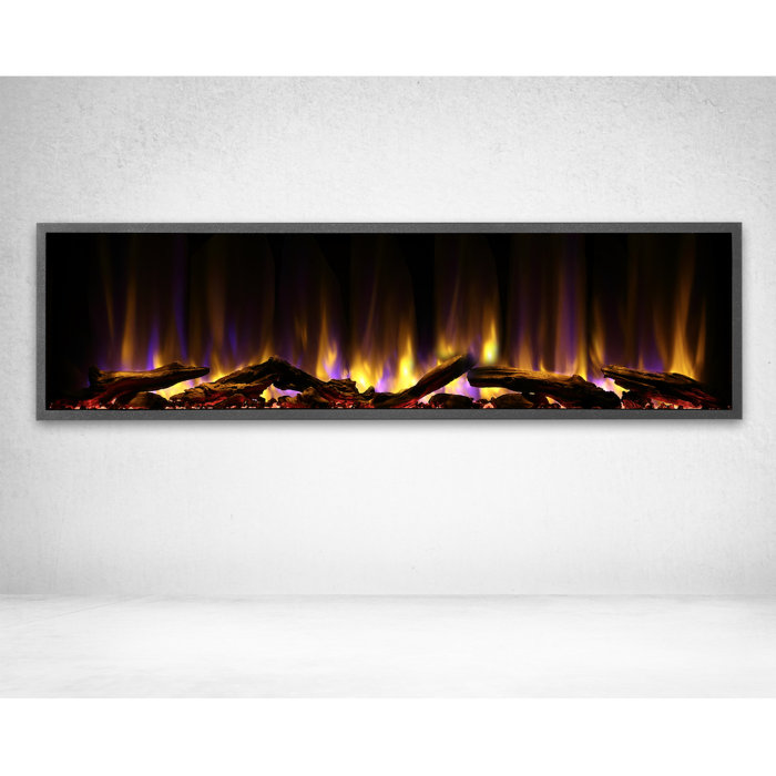 Liddel 45 Led Recessed Wall Mounted Electric Fireplace Liddel 45 Led Recessed Wall Mounted Electric Fireplace