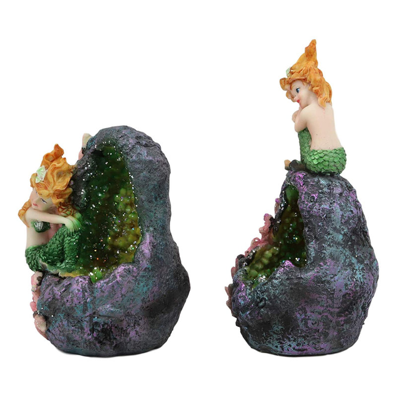 Breakwater Bay Bergeson Nautical Ocean Mermaid Mergirl Sitting