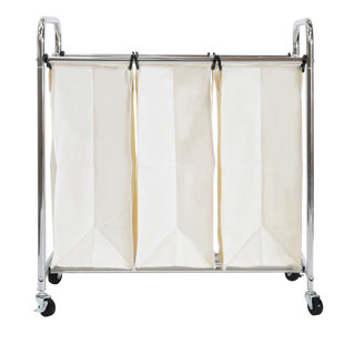 4 Bag Laundry Sorter Wayfair Wayfair Basics 3 Bag Laundry Sorter