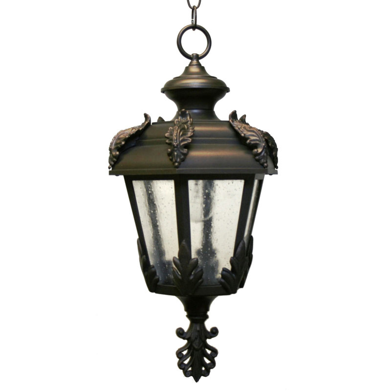 Alcott Hill Petrey 1 Bulb Outdoor Hanging Lantern Wayfair