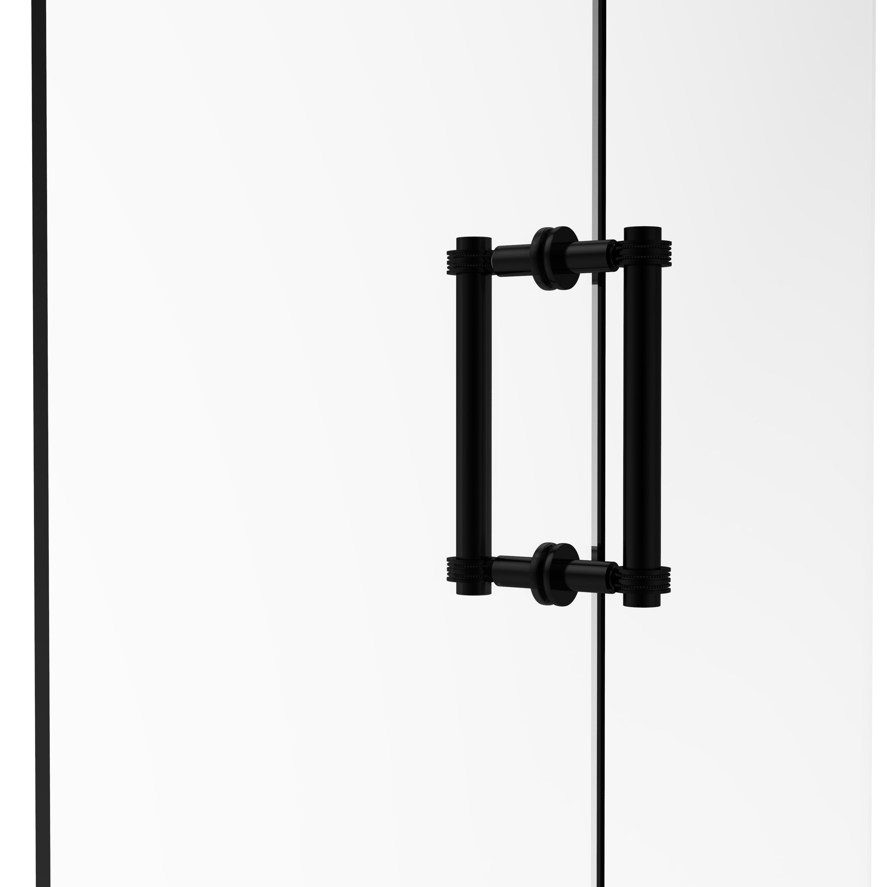 Polished Chrome Allied Brass 404D-8BB Contemporary 8 Inch Back Dotted Accent Shower Door Pull