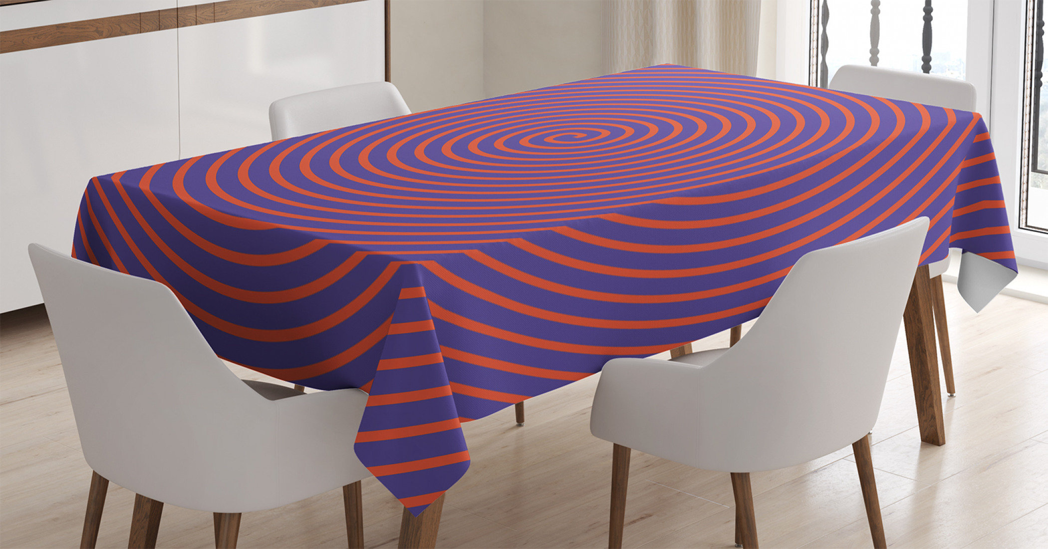 East Urban Home Ambesonne Psychedelic Tablecloth
