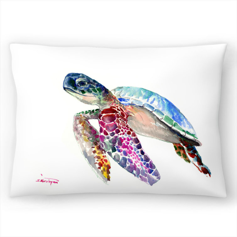 sea turtle pillow case