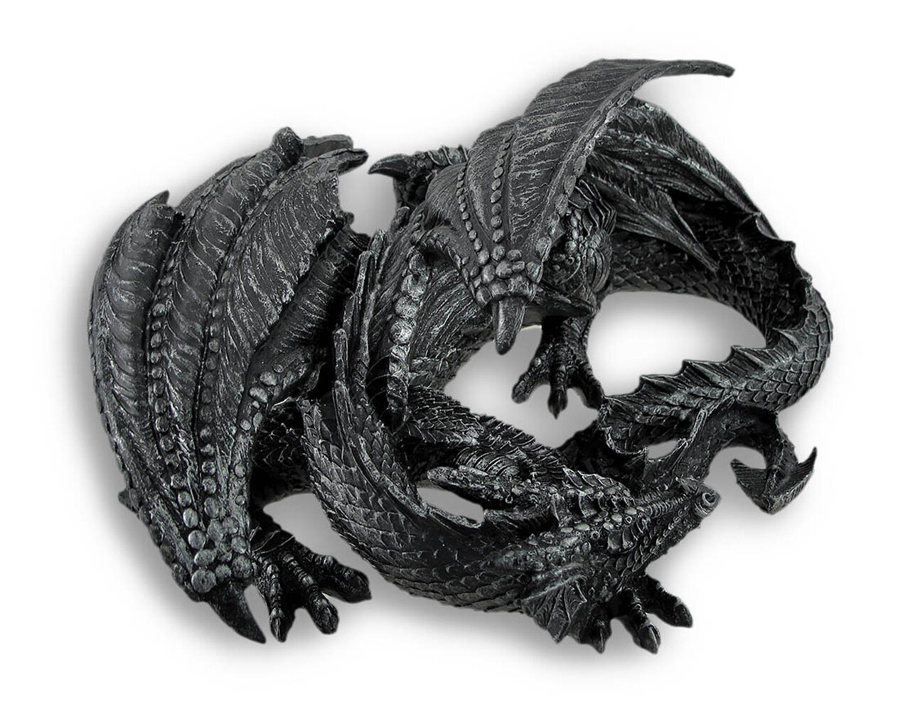 Trinx Marisol Gothic Sleeping Dragon Figurine | Wayfair