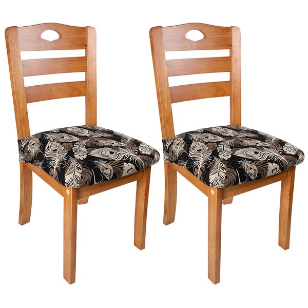 Details about   Dining Chair Seat Covers Slip Covers Stretch Wedding Home Casual Xmas Removable 